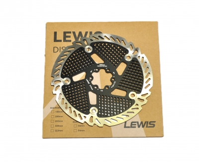 Тормозной плавающий диск Lewis. X-Power 200 x 2 мм. Черный.